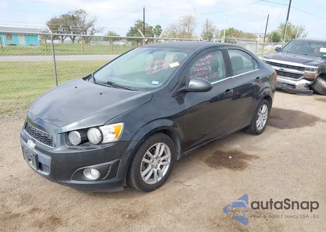 2014 Chevrolet Sonic Lt Auto из США, поврежденный, VIN 1G1JC5SH7E4121189